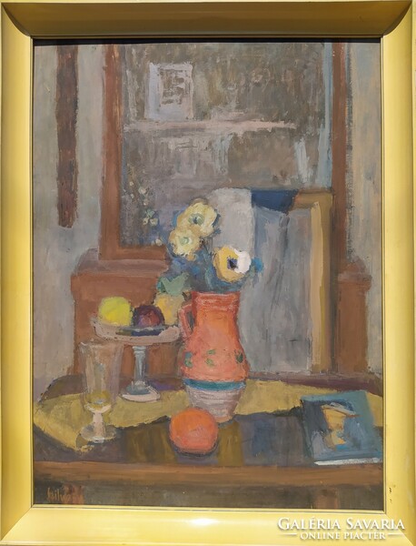 Szilvásy Margit (1898 - 1977 ) képcsarnokos asztali csenélete