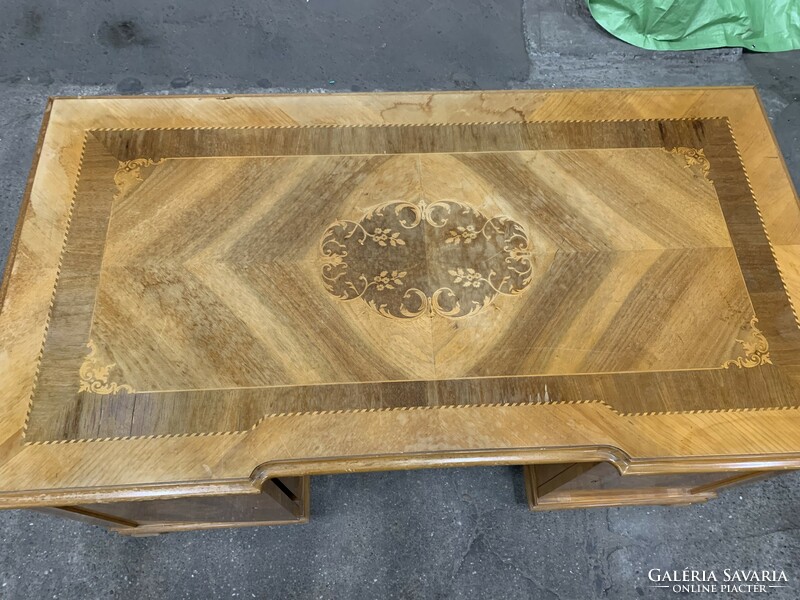 Antique marquetry desk