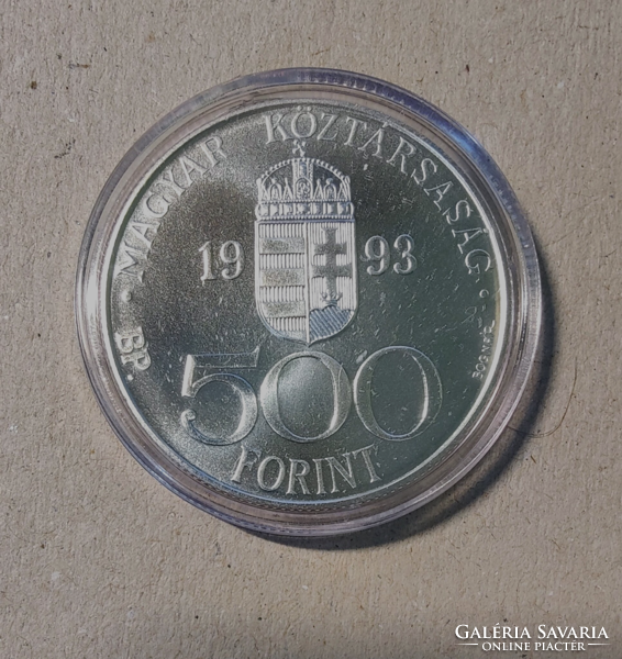 500 Forint 1993 BU INTEGRÁCIÓ AZ EURÓPAI KÖZÖSSÉGBE ECU