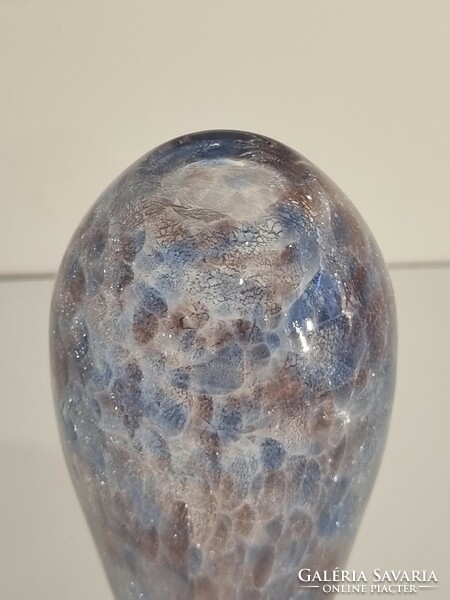 Ritka Karcagi fátyolüveg váza