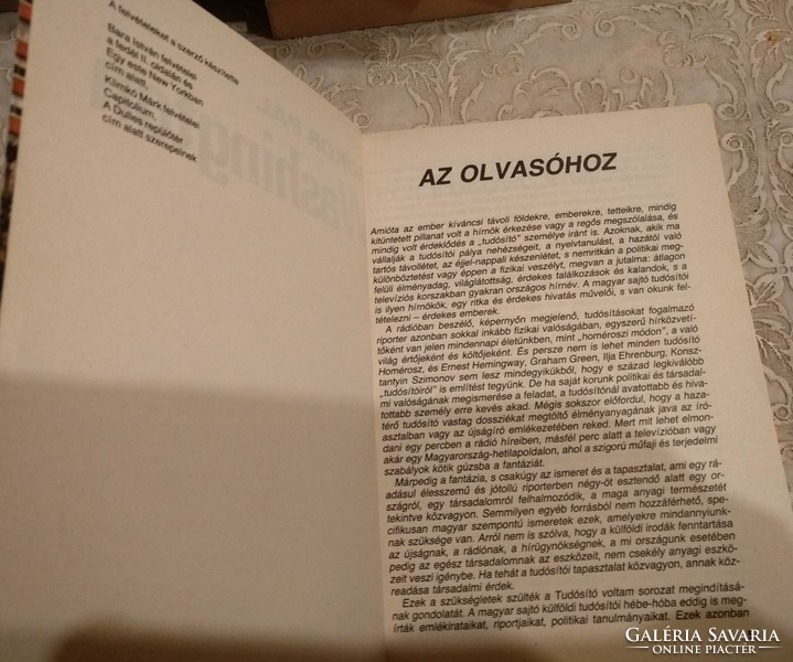 Bokor Pál: Washington tudósító voltam, Alkudható