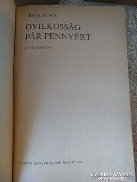 Black: Gyilkosság pár pennyért, Alkudható