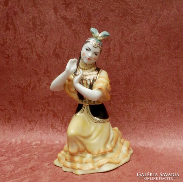 Russian ethnic porcelain figural sculpture