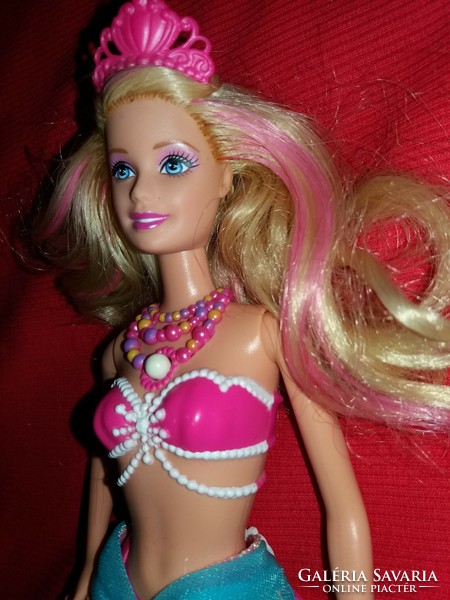 2013.eredeti interaktív MATTEL játék Barbie Hercegnő hableány sellő baba a képek szerint B81N