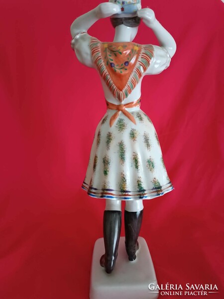 Khazar woman from Hollóháza in national costume