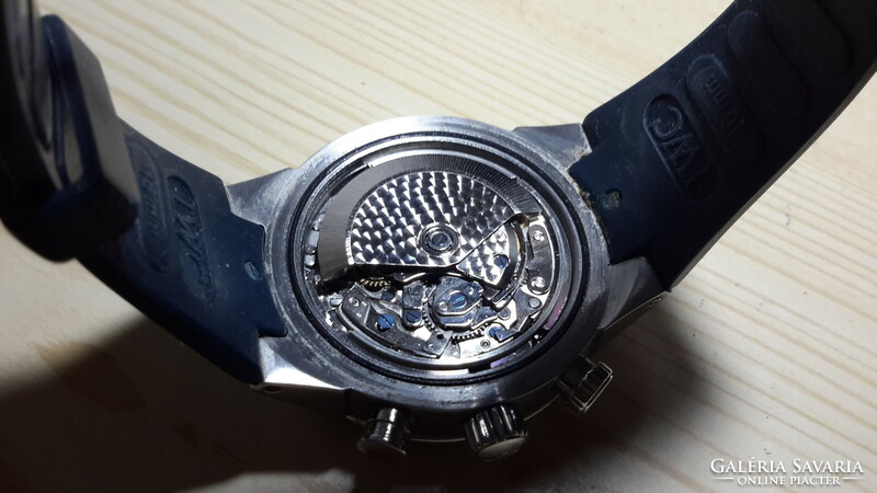 Iwc schaffhausen chronograph automatic valjux 7750 Asian men's watch