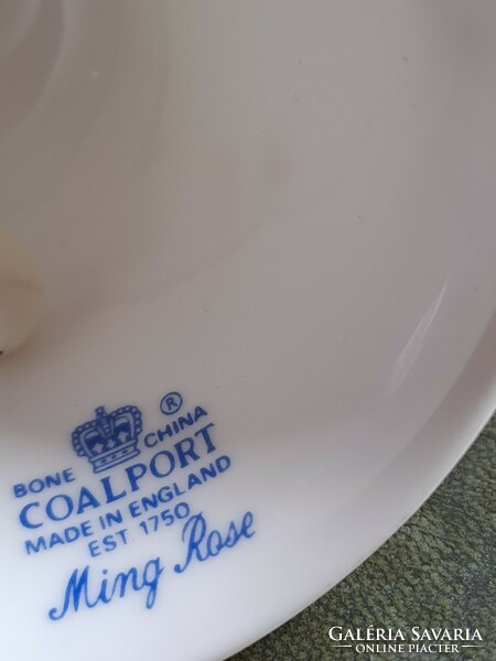 Coalport fine bone china made in England ming rose bell English porcelain bell 12 cm
