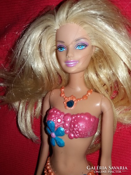 2013.Original interactive mattel toy barbie princess mermaid mermaid doll according to pictures b84n