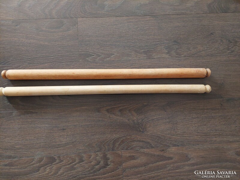 Antique rolling pin - rolling pins from a confectioner's estate. They are about 70 cm long