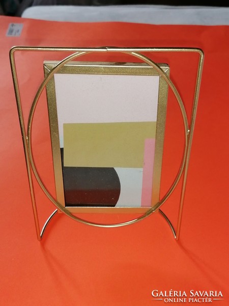 Art deco metal photo frame, photo holder