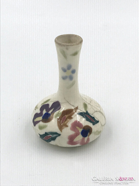 Zsolnay or fischer, antique, miniature vase.