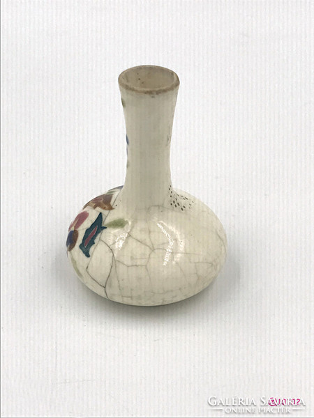 Zsolnay or fischer, antique, miniature vase.