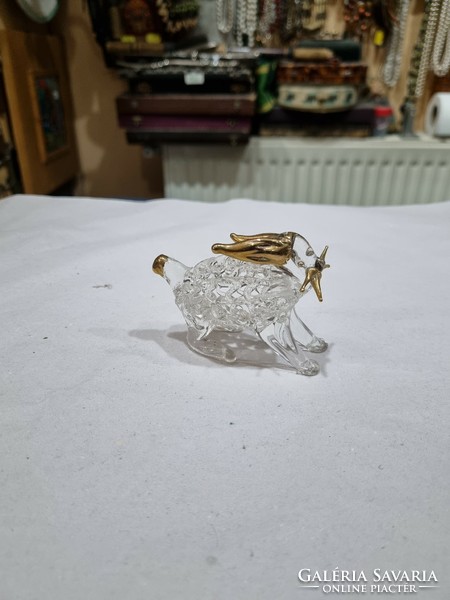 Industrial glass rabbit