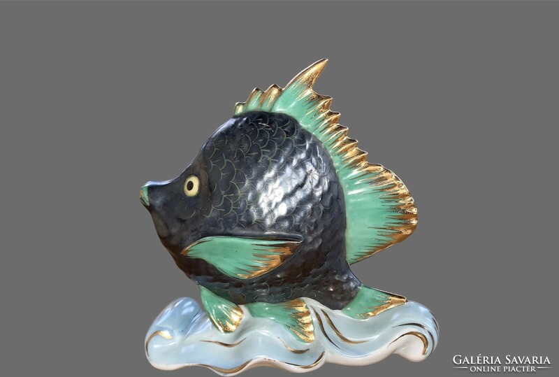 Herend porcelain fish