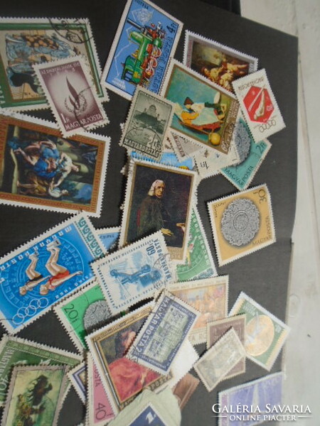 Old stamp collecting album stamp album 2 pieces completely full + bulk gift 27 pages full