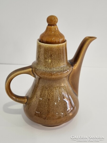 Polish opal ceramic teapot ('70s) - designed by Adam Sadulski