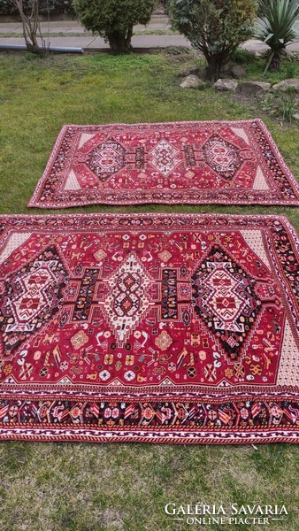 Beautiful, 2-piece carpet covering tablecloth, garnish / also separately.