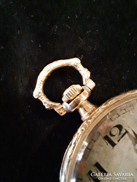 Omega pocket watch 14 carat gold diameter: 4.5 cm