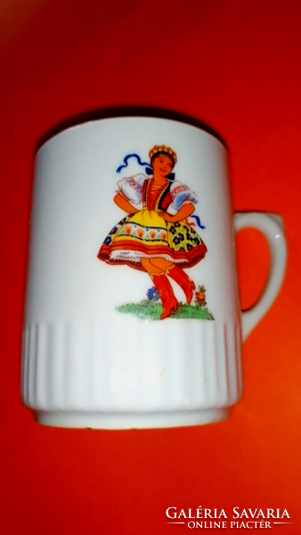Rare, Zsolnay, Hungarian folk tavern mug 48.