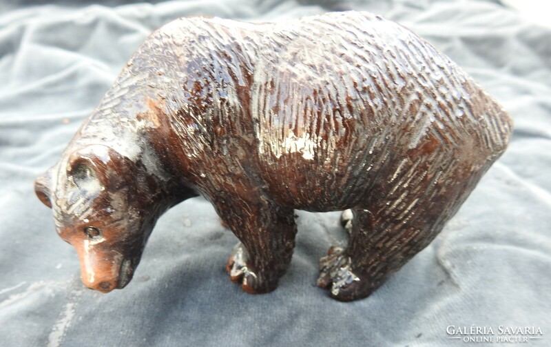 Ceramic bear at an iron price