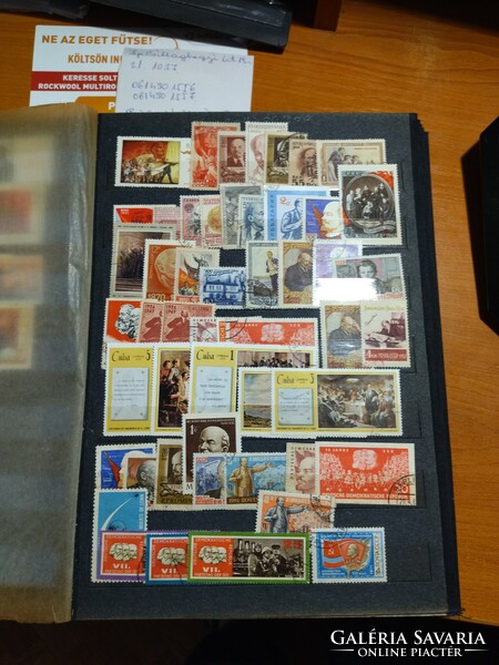Lenin bélyeg gyűjtemény