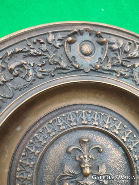 Large bronze dinner plate!