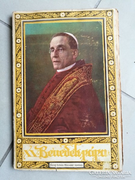 De Waal Antal: XV. Benedek  pápa 1916
