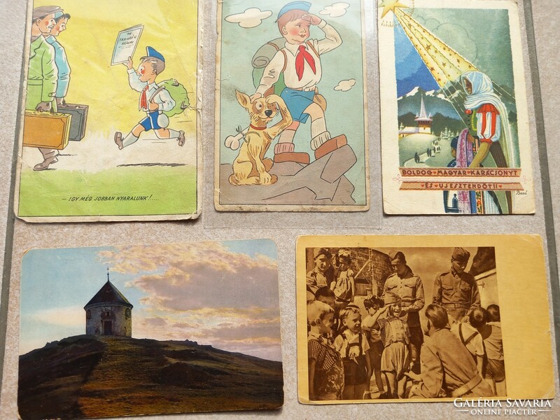 5 postcards from the 1950s