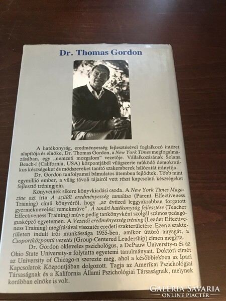Dr. Thomas Gordon: V.E.T. Vezetői eredményesség