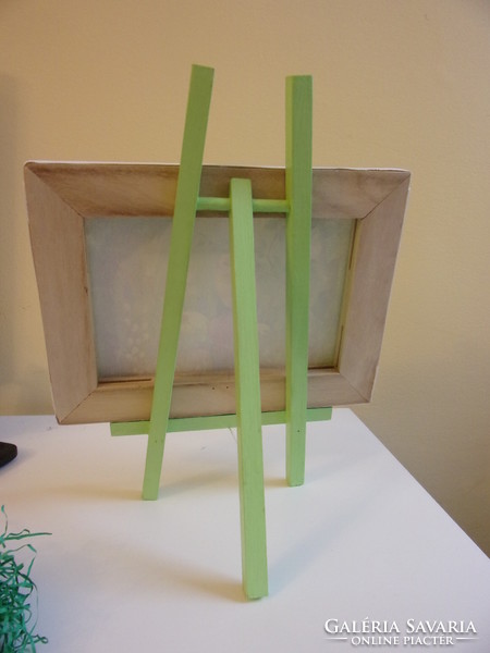 Easter easel with canvas picture