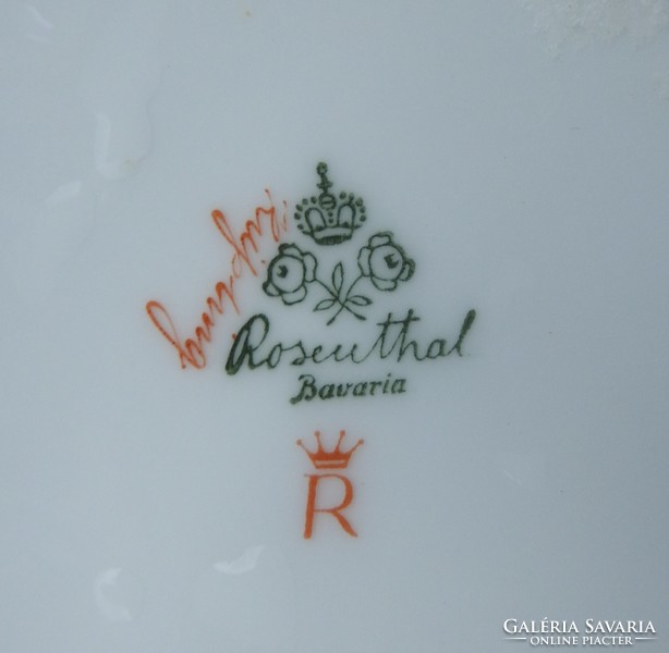 Rosenthal Bavarian vase - hand painted