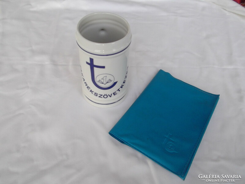 Savings cooperative mug and plastic wallet for sale!