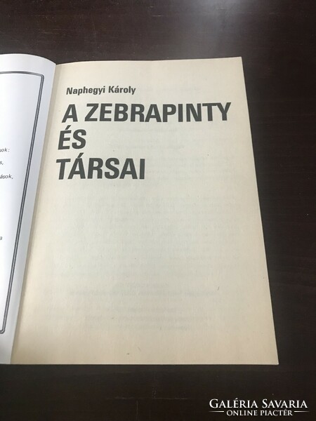 Naphegyi Károly: A zebrapinty és társai