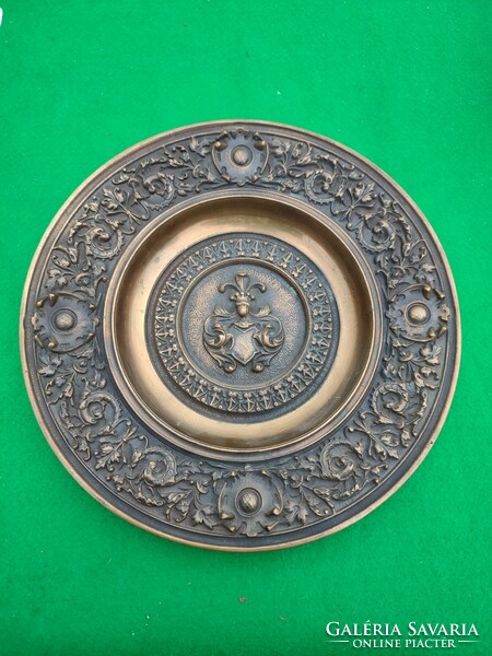 Large bronze dinner plate!