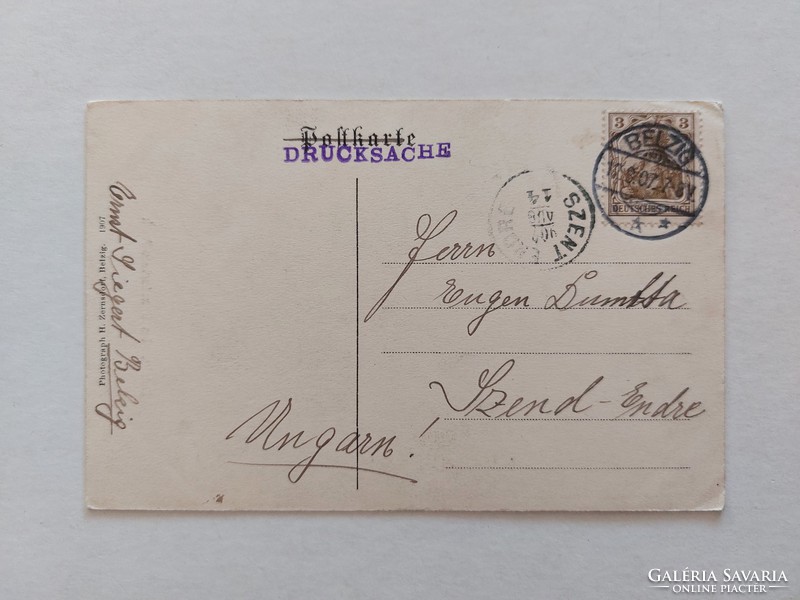 Régi képeslap levelezőlap Belzig Szanatórium