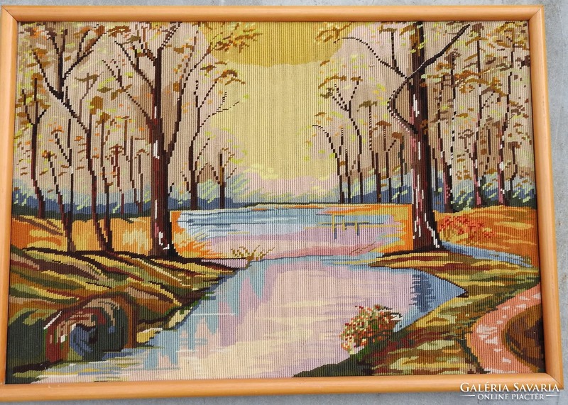Impressionist landscape - tapestry picture