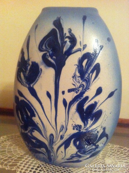 Pannonhalmi Zsuzsa kerámia váza, bonbonier, csengő egyben eladó
