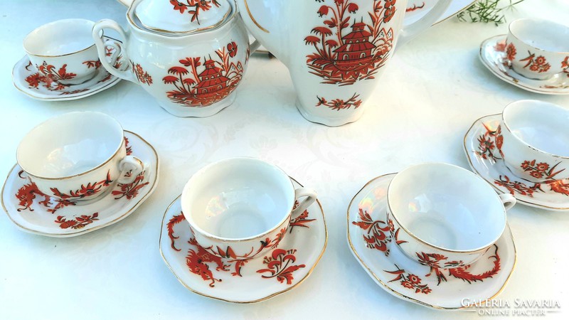 Czech antique coffee set