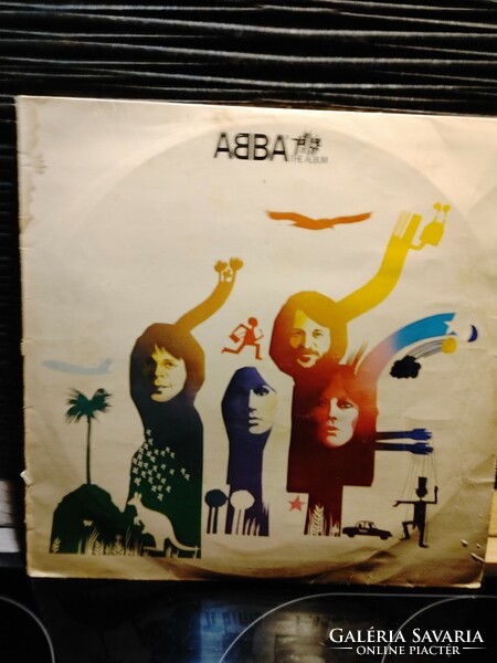 ABBA The album  bakelit lemez HANGLEMEZ