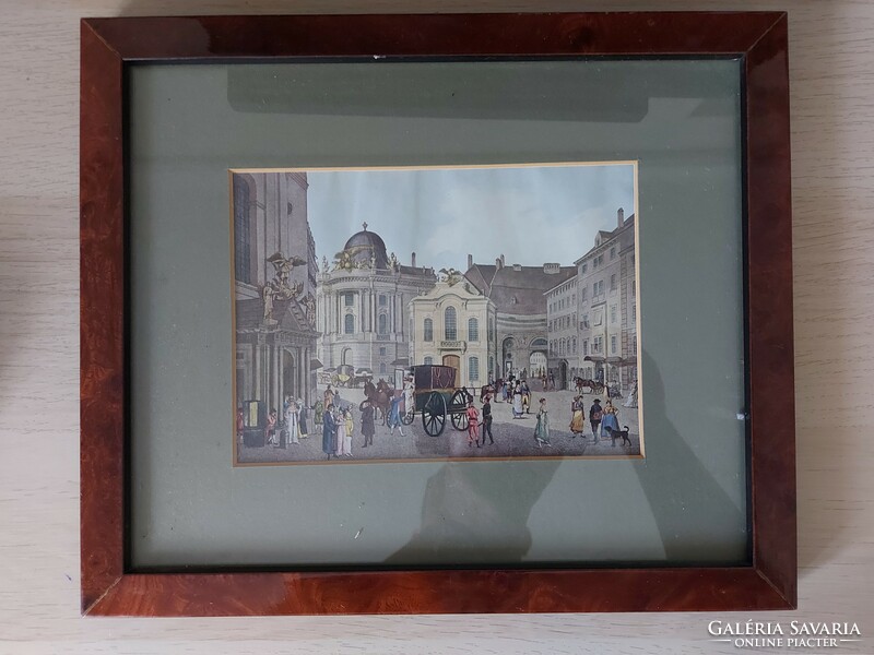 Color print with passport, tastefully framed as a picture 426