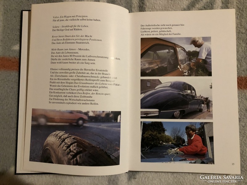 A book about car manufacturing in German