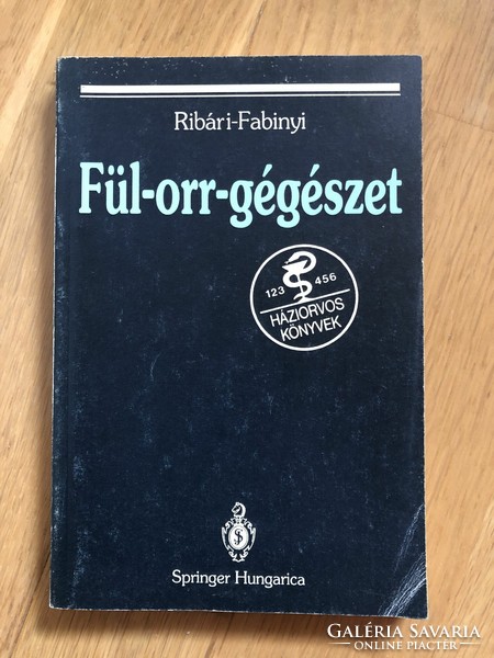 Ribári-Fabinyi: Fül-orr-gégészet