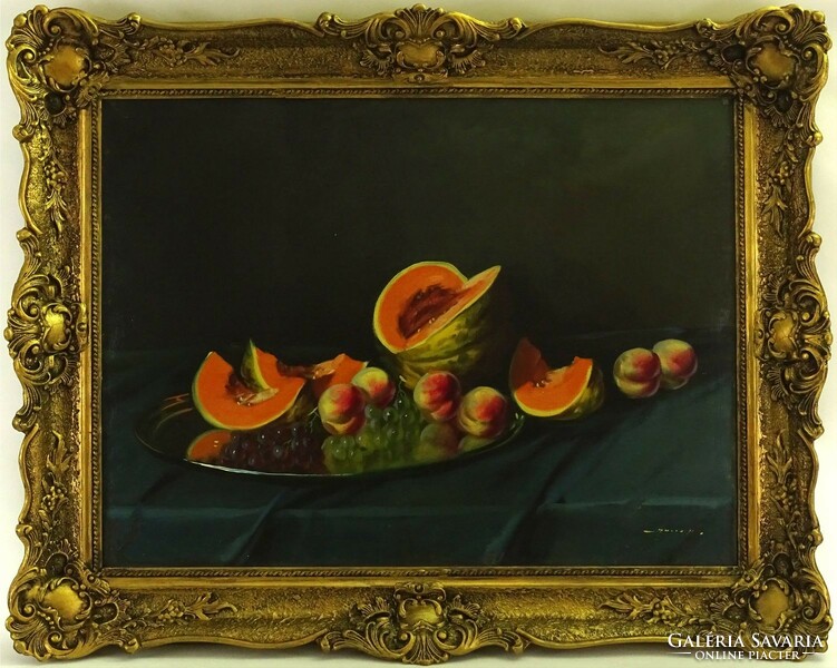 1I677 vilmos murin: table fruit still life
