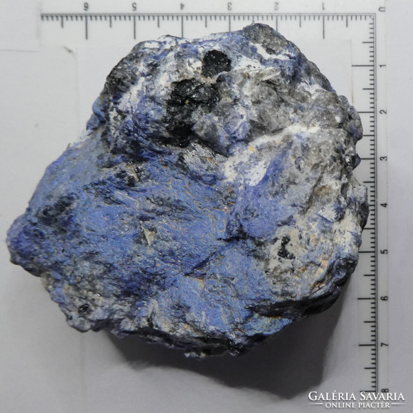 Dumortierit, Kvarc és Sörl (fekete turmalin) ásványkombináció 195 gramm