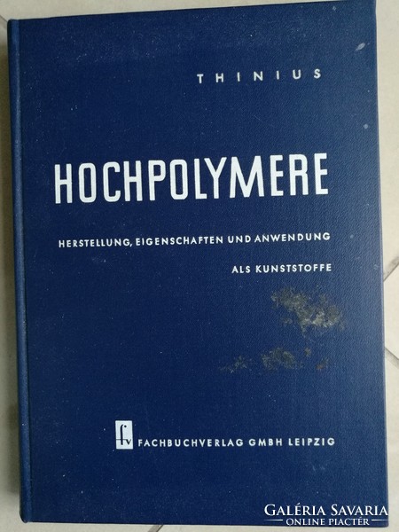 Thinius: Hochpolymere