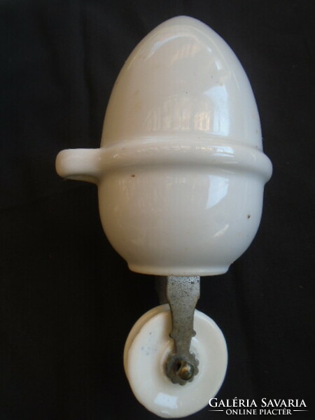 Zsolnay? Chandelier coil or Fregoli porcelain coil in brilliant, beautiful condition!!