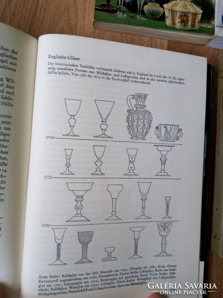 Antique glass, old glass book package - specialist books