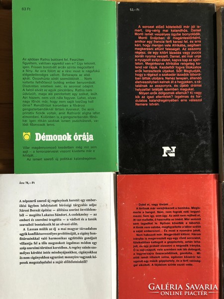 Works and novels by István Nemere