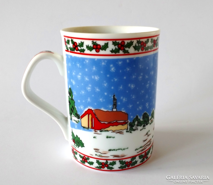 Agatha's bester porcelain Christmas mug, cup