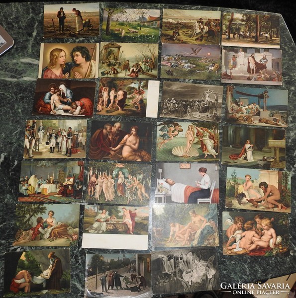 Antique postcard collection 56 pcs